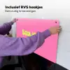 Roze - Groene bonjour - Organisch Inductie beschemer met haakjes klein -ky-ophangen-nl