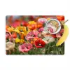 Bloemenveld - Klaprozen - Kleurrijk Placemat vinyl groot -zzzproduct_Kitchenyeah-website
