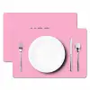 Yes fun - Groen - Roze Placemat vinyl groot -zzsfeer2_Kitchenyeah-website