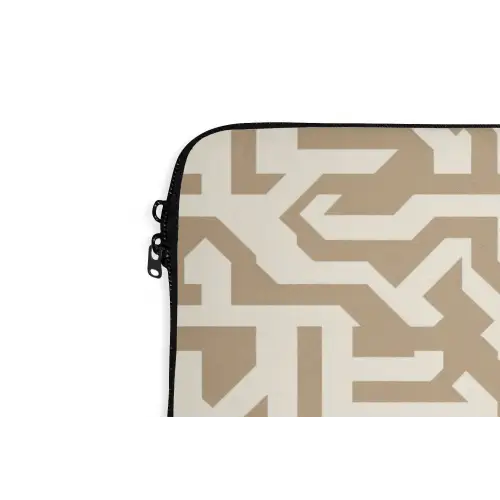Modern - Abstract - Beige laptophoes neopreen klein 279 -detail