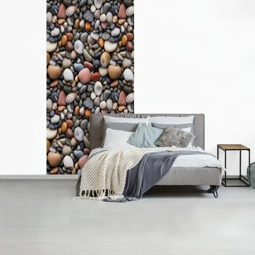 Natuur - Kleuren - Stenen fotobehang vinyl groot 64 -slaapkamer