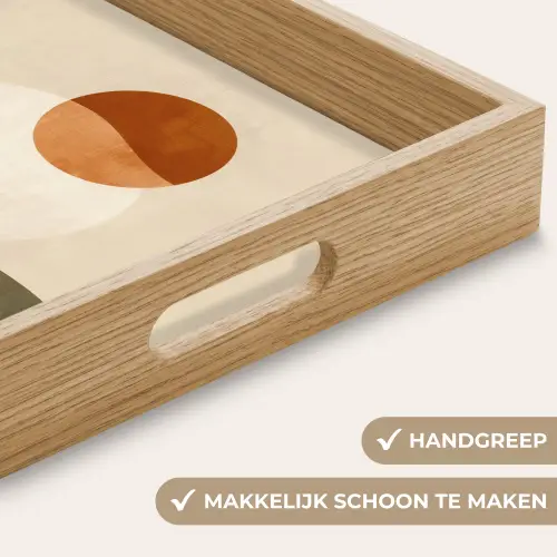 Takken - Vormen - Abstract Dienblad Rechthoek middel -USP_HandgreepNL