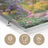 Doorkijk - Bloemen - Pad - Natuur plexiglas 5mm klein -sfeer2