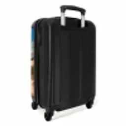 Strand pad bij zonsondergang NBS - Handbagage koffer - Unisex middel -achterkant