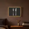Bestek - Klassiek - Elegant Light Box met batterij (Wandlamp) middel -sfeer4
