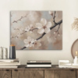 Bloesem - Takken - Schilderij - Beige - Serene PET vilt klein -sfeer1