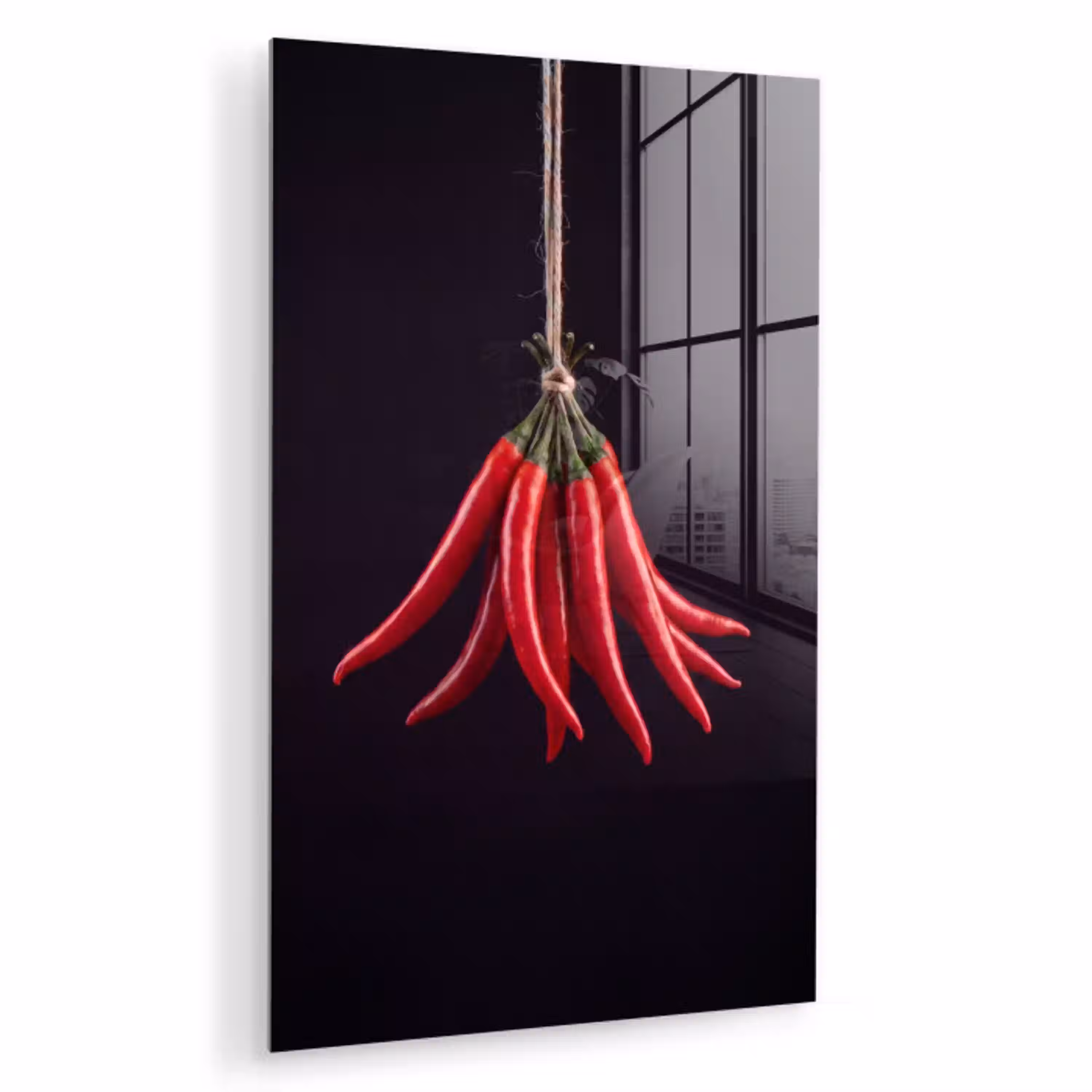 Rode peper - Eten plexiglas 5mm klein -zzzproduct_nieuw