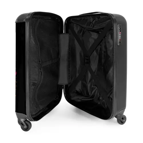 Tijger als Street Art Kunstwerk NBS - Handbagage koffer - Kinderen Unisex middel -binnenkant