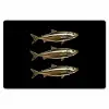 Vissen - Goud - Zwart Placemat vinyl groot -zzsfeer1_Kitchenyeah-website