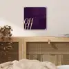 Oh hi - Paars - Cursief plexiglas 5mm klein -sfeer4