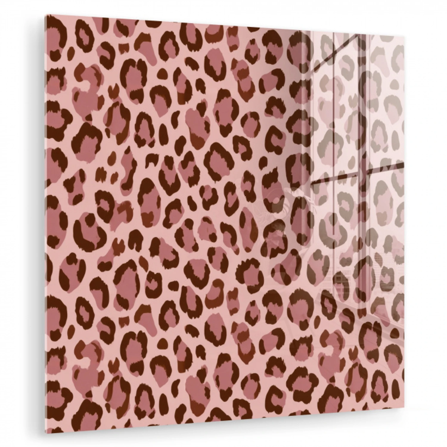 Luipaard - Patroon - Roze plexiglas 5mm klein 11 -zzzproduct_nieuw