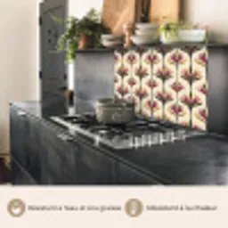 Waaier - Motief - Kleurrijk keuken achterwand 2 middel 865 -usp_FR