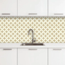 Symmetrisch - Motief - Beige keuken achterwand 2 middel 871 -3d