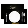 Bloembollen - Wit - Vaas - Minimalistisch Placemat vinyl groot -zzsfeer2_Kitchenyeah-website