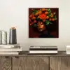 Vrouw - lychee - exotisch aluminium wit klein -sfeer1