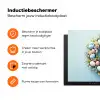 Krans - Eieren - Bloemen Inductie beschermer vinyl 3mm klein -zzzzzzz-td-ups