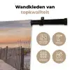 Zonsondergang - Strand - Zand Wandkleed katoen klein -sfeer2