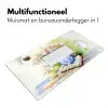Vaas - Delftsblauw - Madeliefjes Muismat XXL klein -sfeer4