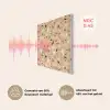 Terrazzo - Patroon - Kleurrijk - Oranje PET vilt klein 837 -USP_NL