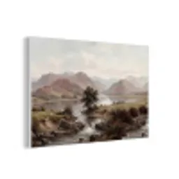 Berglandschap - Meer - Bergen - Vallei - Klassiek forex 5mm xxl -3d