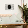 Geluk zit in 't zonnetje - Quotes - Tekst - Zomer tuinposter los doek klein -sfeer7