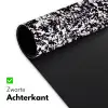 Spat - Stippen - Zwart - Wit Muismat XXL klein 681 -sfeer2