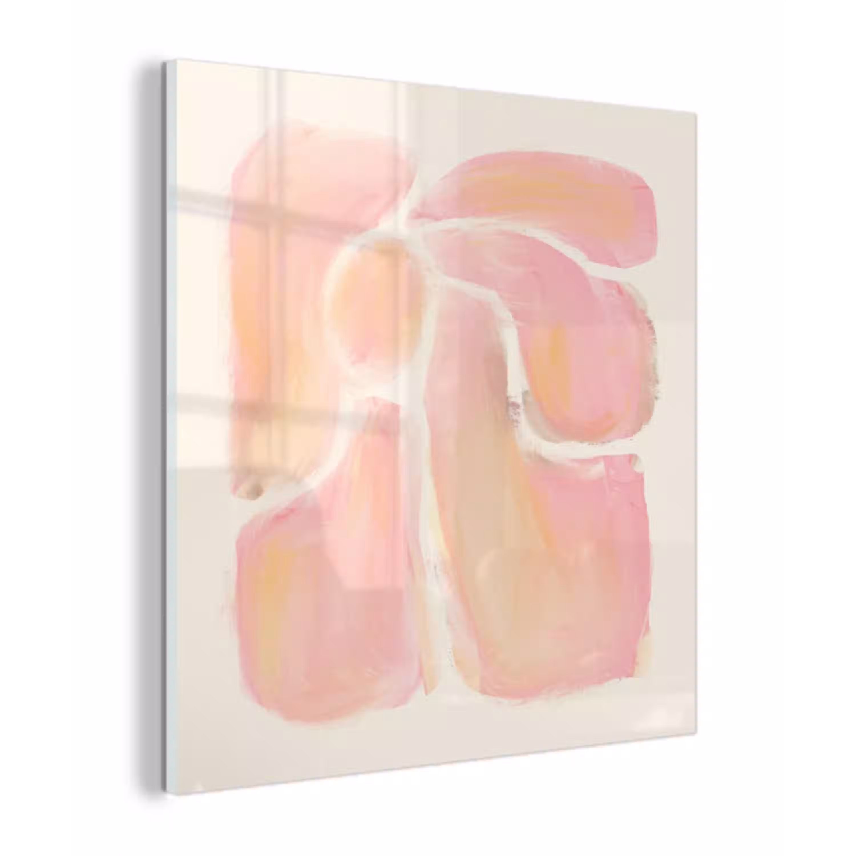 Bloemen - Roze - Natuur - Boho plexiglas 5mm klein -z3d