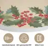Hulstrand - Bessen - Beige Akoestische PET Vilt - Rond klein -closeup_NL
