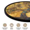 Boom - Levensboom - Abstract - Goud Fotolijst rond zonder passe partout klein -closeup_NL