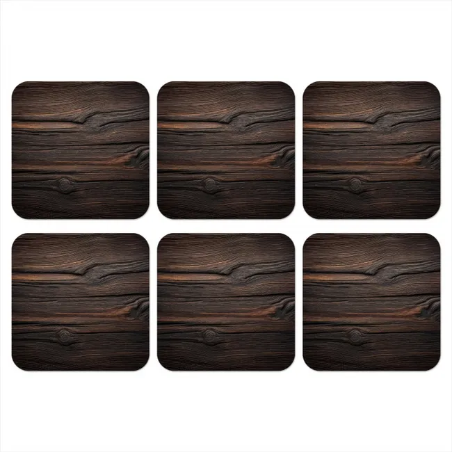 Coaster - Wood - Whimsical grain