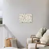 Terrazzo -  Patroon - Neutraal - Zacht - Multi Tuinposter op houten frame 2 cm dik klein 845 -sfeer1