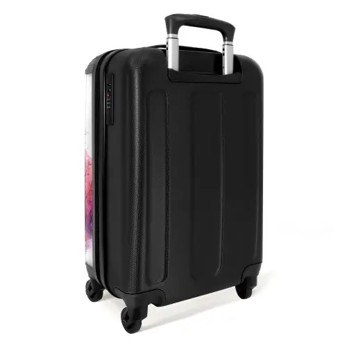 Roze reebokje NBS - Handbagage koffer - Unisex middel -achterkant