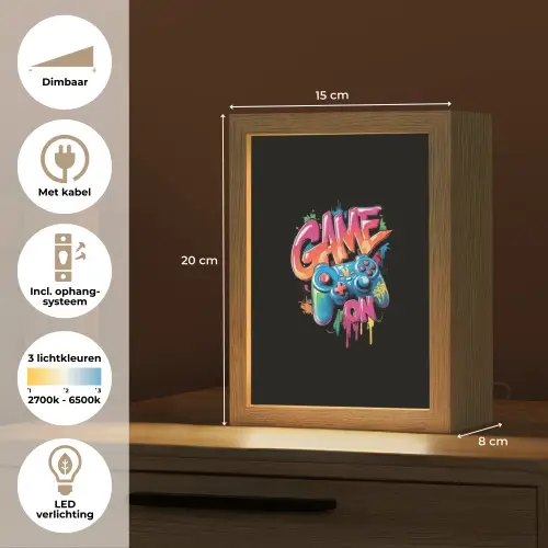 Illustratie - Graffiti - Kleurrijk - Controller Light Box met kabel klein -USP_NL