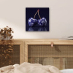 Porselein- Kersen - Delfts - Blauw aluminium wit klein -sfeer3