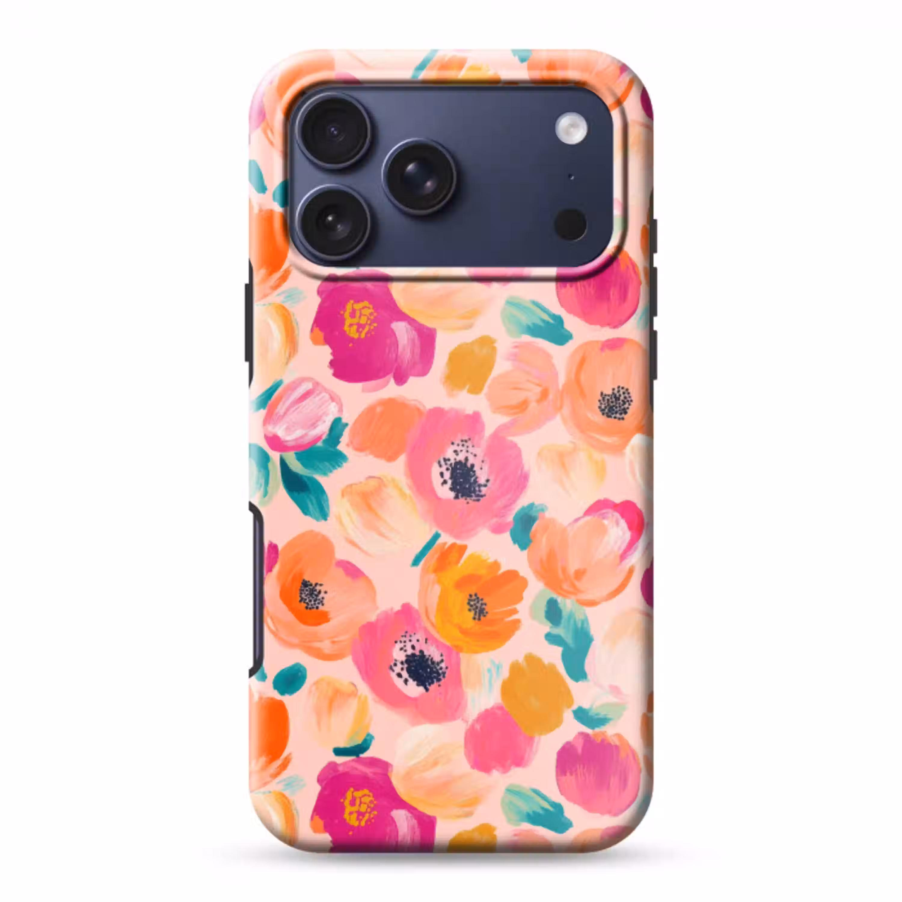 Bloesems - Vrolijk - Kleurrijk Toughcase MagSafe Apple iPhone 17 Pro Max klein 1019 -3d