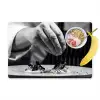 Chef - Garnering - Gerecht Placemat vinyl groot -zzzproduct_Kitchenyeah-website