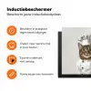 Kat - Hond - Kokskleding Inductie beschermer vinyl 3mm klein -zzzzzzz-td-ups