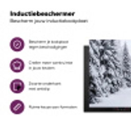 Bos - Winter - Sneeuw - Pad - Natuur Inductie beschermer vinyl 3mm klein -zzzzzzz-cc-usp