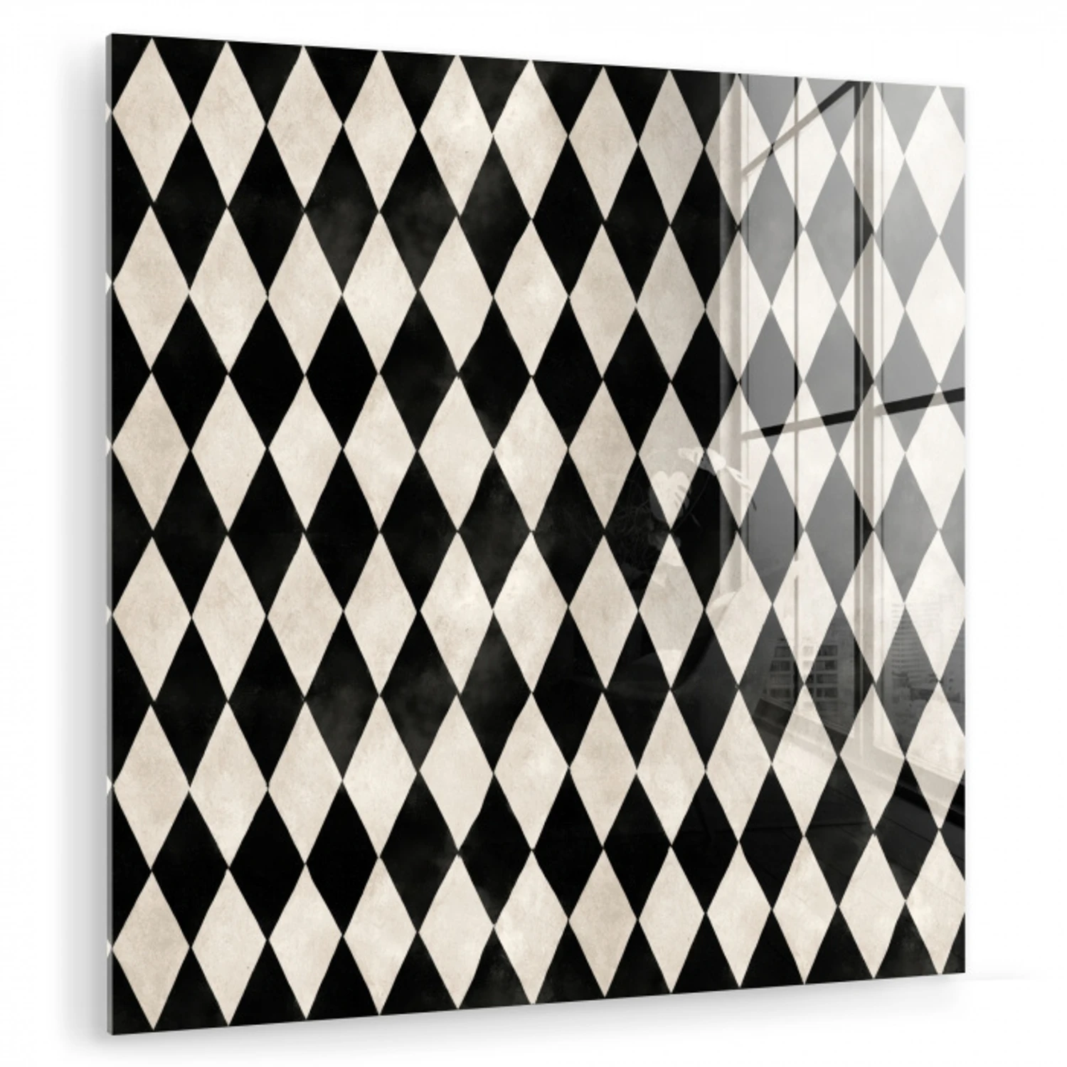 Klassiek - Patroon - Zwart plexiglas 5mm klein 11 -zzzproduct_nieuw