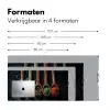 Houten - Lepels - Specerijen - Kruiden Muismat XXL klein -sfeer5