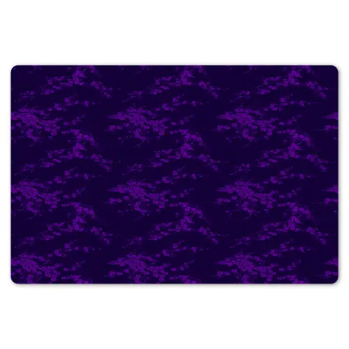 Patroon - Paars - Bloesem Placemat vinyl groot 368 -zzsfeer1_Kitchenyeah-website