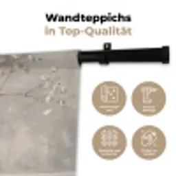 Gipskruid - Vaas - Wit Wandkleed katoen klein -tsfeer2_DE