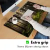 Bos - Gras - Zonlicht Muismat XXL klein -sfeer3