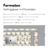 Textuur - Linnen - Beige Muismat XXL klein 681 -sfeer5