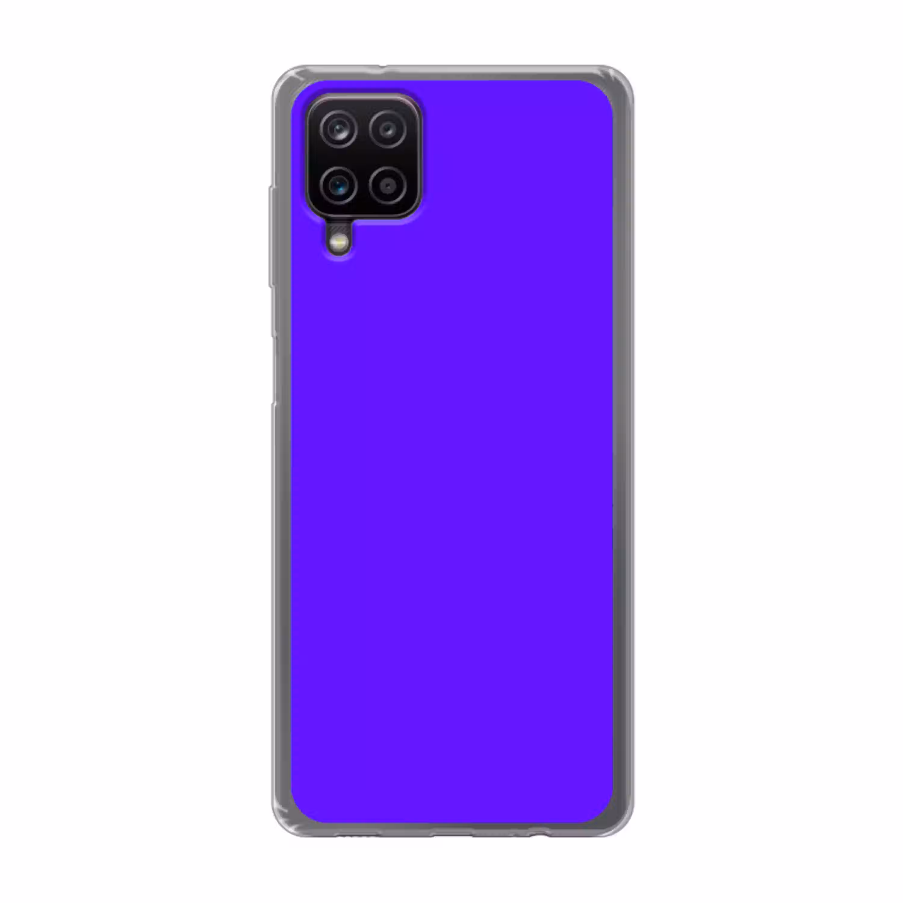 Electric - Indigo - Paars Telefoonhoesje Samsung Galaxy A12 klein 372 -3d