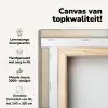 Zonlicht - Paardenbloem - Botanisch - Bloemen canvas 2cm klein -zzzsfeer2_topdoek