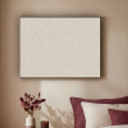 Lichtbeige - Terrazzo - Grijs Textielframe zwart klein 947 -sfeer1