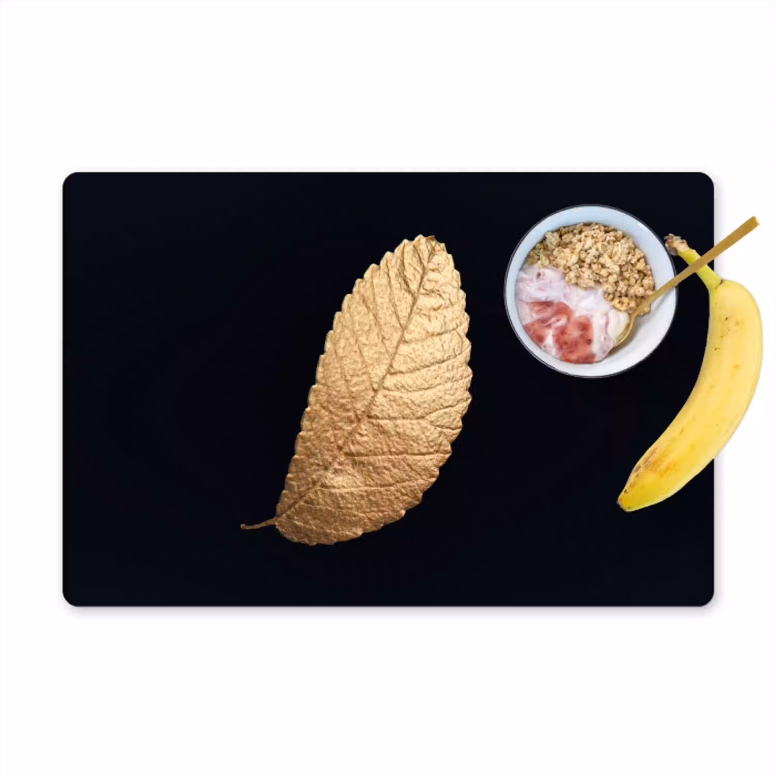Elegantie in goud Placemat vinyl groot -zzzproduct_Kitchenyeah-website