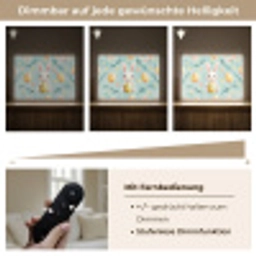 Konijn - Eieren - Takjes Light Box met batterij (Wandlamp) middel -USP_dimbaarDE