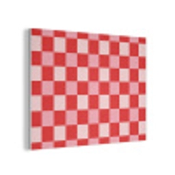 Vierkant - Klassiek - Rood PET vilt klein 837 -3d